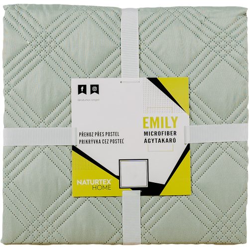 Naturtex Emily microfiber ágytakaró - moha 235x250 cm