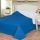 Naturtex Emily microfiber ágytakaró - fehér-kék kockás 235x250 cm