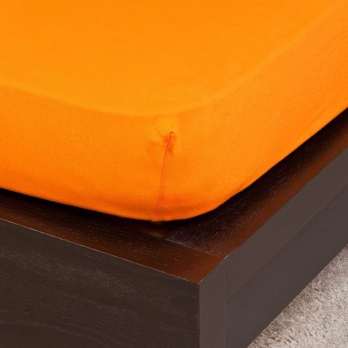 Naturtex Jersey gumis lepedő gyerek Narancs 70x140 cm